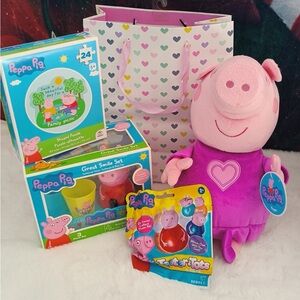 Peppa Pig Plush Toy Bundle!